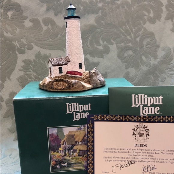 Vintage Lilliput Lane Great Point Light | American Landmarks Collection - Picture 2 of 7